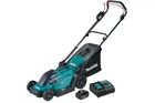 Акумуляторна газонокосарка Makita DLM330SM (18 В, LXT, 33 см, 30 л, 4 Ач) косарка + АКБ BL1840B і зарядний пристрій DC18SD (7961)