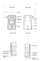 4G фотоловушка JerderFo H2 (14MP, батареи 18650) (1267) - изображение 4