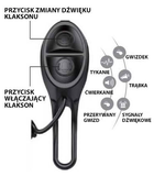 Lampka rowerowa Bass Polska 4 w 1 z licznikiem i klaksonem 5867 (5902067624074) - obraz 4