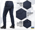 Брюки M-Tac Aggressor Lady Flex Dark Navy Blue Размер 30/34 - изображение 4