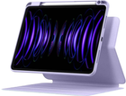 Etui z klapką Baseus Minimalist Magnetic do Apple iPad Pro 12.9" Purple (ARJS040805) - obraz 3