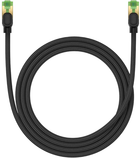 Патч-корд Baseus Cat 8 SFTP 1.5 м Black (B0013320C111-02)