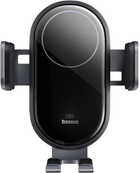 Автотримач із бездротовою зарядкою Baseus LightChaser Electric Car Mount Black (C40355900121-00)