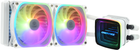 Система рідинного охолодження Enermax Aquafusion ADV 240 мм Liquid CPU Cooler White (4713157727183) - зображення 1