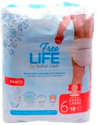 Pieluszki Freelife Bebe Cash Nappy Rozmiar 6 18 szt (5411416023050) - obraz 1