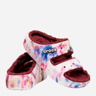 Жіночі шльопанці Crocs Classic Cozzzy Tie Dye Graphic CR208118 38-39 (M6/W8) 24 см Різнокольорове (196265166879) - зображення 2