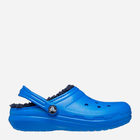 Chodaki chłopięce ocieplane Crocs Classic Fuzz-Lined Casual CR207009 22-23 (C6) 13.6 cm Niebieskie (196265146710)