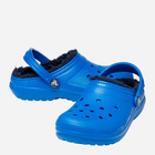 Chodaki chłopięce ocieplane Crocs Classic Fuzz-Lined Casual CR207009 24-25 (C8) 15.5 cm Niebieskie (196265146734) - obraz 2