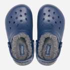 Chodaki chłopięce ocieplane Crocs Classic Fuzz-Lined Casual CR207009 27-28 (C10) 16.8 cm Ciemnogranatowe (191448702134) - obraz 4