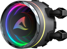 Chłodzenie wodne Sharkoon S90 RGB AIO 360mm Black (4044951038619) - obraz 9