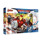Дитячі пазли SUPER МАХІ Marvel "Разом сильніше" Trefl 41007 24 елементи з розфарбовкою