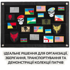 Стенд для шевронов, Патч Панель, Патч Борд для военных нашивок и наград, липучка 40х60 см - изображение 3