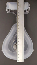 СІПАП Ротоносова маска для неінвазивної вентиляції легенів, СРАР (СіПАП),ШВЛ терапії ZW FA 02B, розмір M - зображення 5