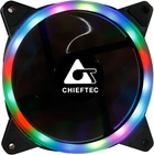 Кулер Chieftec AF-12RGB 120 RGB Black - зображення 1