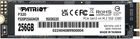 SSD диск Patriot P320 256GB M.2 2280 PCIe Gen 3.0 x4 NVMe QLC (P320P256GM28)