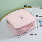Медицинская сумка-органайзер NICELAND-120300 Pink для хранения лекарств портативная дорожная аптечка - изображение 4