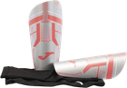 Щитки Joma J-PRO (401490.268) Чоловічі M (зріст 135-155 см) Сріблястий з кораловим (8445954715280)