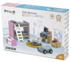 Дерев'яні меблі для ляльок Viga Toys PolarB Дитяча кімната (6971608440366) - зображення 1