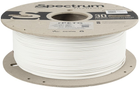 Filament do drukarek 3D Spectrum r-PETG 1.75 mm 1000 g Porcelanowy biały (5903175653802) - obraz 1