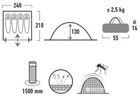 Намет High Peak Monodome 4 10164 (4001690101646) - зображення 4