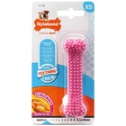 Nylabone Puppy Chew Dental Bone НИЛАБОН ДЕНТАЛ БОУН жевательная игрушка кость для щенков, розовая, вкус курицы