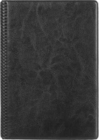 Визитница Buromax на 120 визиток 130х190 мм Черная (BM.3541-01)