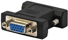 Adapter Logo Video Reduction DVI 24+5 - VGA D-sub M/F Czarny (8590274422469) - obraz 2