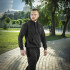 Реглан M-Tac Hoodie Cotton Raglan Black Размер S/R - изображение 3