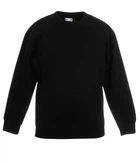 Пуловер Fruit of the Loom Classic set-in sweat kids 164 Черный (062041036164)