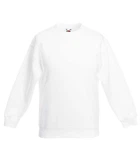 Свитшот Fruit of the Loom Premium set-in sweat kids 164 Белый (062031030164)