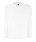 Футболка з довгим рукавом Fruit of the Loom Valueweight Long Sleeve T Kids 128 Білий (061007030128)