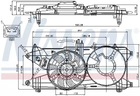 Вентилятор охлаждения двигателя FIAT DOBLO, NISSENS (85131)