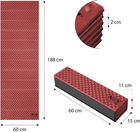 Килимок складаний для сну Nils Camp NC1768 188 см Червоний (5907695545821) - зображення 5