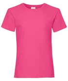 Футболка Fruit of the Loom Valueweight girls 104 Малиновий (061005057104)