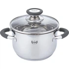 Кастрюля с крышкой Krauff Moxie 26-238-080 22 см 5 л серебристая 4871364