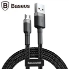 Кабель USB Baseus Cafule MicroUSB 1.5A 2m, Gray+Black (CAMKLF-CG1) 4772326
