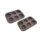 Набір форм для випічки Bergner Bakeware lovers BG-37197-CO 2 предмета 4814324