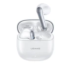 Беспроводные наушники USAMS Earbuds XH09, TWS, BT5.1, 35mAh, 300mAh, 5.5h, white