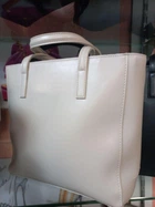 БІЖ ТАУП - велика каркасна якісна сумка у стилі "Tote Bag" на блискавці (Луцьк, 776) 4691720
