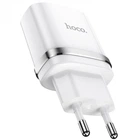 СЗУ HOCO N1 1USB/2.4A + USB - Lightning 12pc, зарядний пристрій, Білий 4568182