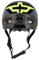 Kask Nils Extreme MTW208 M 53 - 58 cm Granatowo-Zielony (5907695500073) - obraz 3