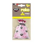 Автомобільний ароматизатор (освіжувач) повітря "лимон" K2 VINCI ROKO TRIO LEMON 25G ( V825F )