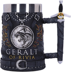 Kufel Nemesis Now The Witcher Geralt of Rivia Tankard Wiedzmin Geralt z Rivii kolekcjonerski 500 ml (801269146979)