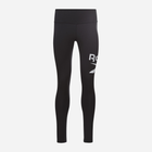 Спортивні легінси жіночі Reebok Identity Big Logo Cotton Legging 100042568 M Чорні (4064048140261) - зображення 6