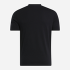 Футболка бавовняна чоловіча Reebok Identity Big Logo Tee 100206029 S Чорна (1200143952764) - зображення 5