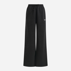 Спортивні штани жіночі Reebok Identity Sl Flc Wide Leg 100208504 2XS Чорні (1200143737088) - зображення 1