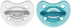 Пустышка силиконовая Chicco PhysioForma Luxe Бирюзовая 16-36 месяцев 2 шт (73035.32.00)