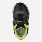 Buty sportowe chłopięce na rzepy Geox B264YA0CE54-C9B3S 24 Czarne (8050036681317) - obraz 4