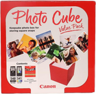 Набір картриджів Canon Photo Cube PG-540 CL-541 Dual pack 2 x 8 мл Black + Color (5225B012) - зображення 1