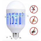 LED лампа ловушка от комаров и насекомых антимоскитная Zapp Light LED